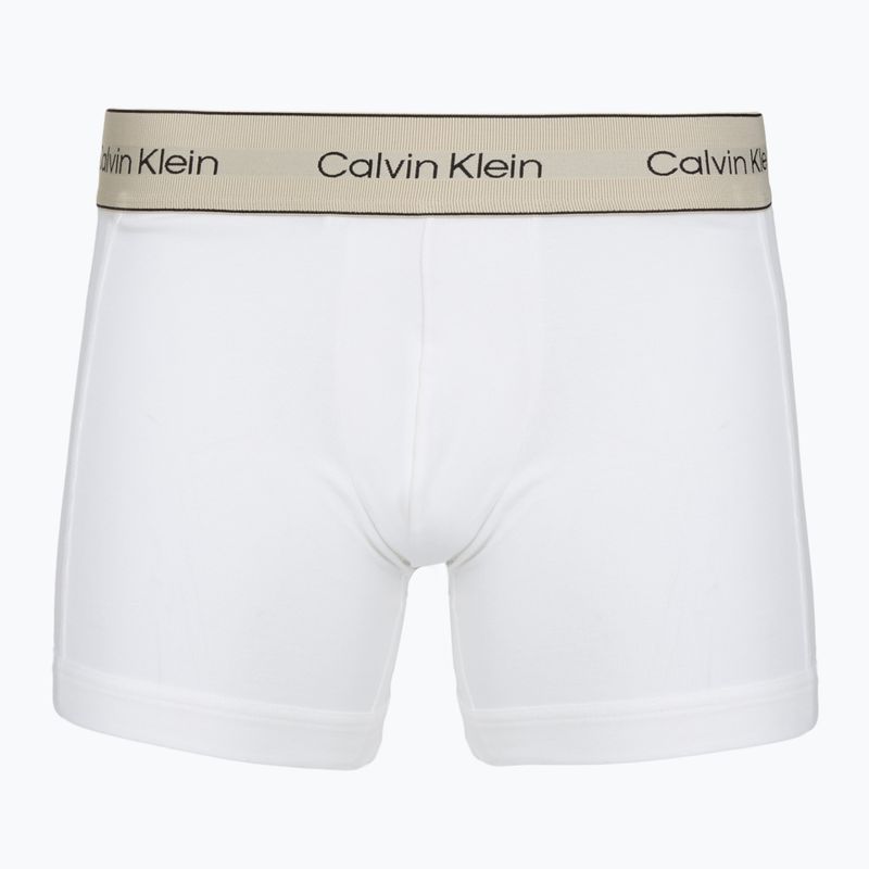 Férfi boxeralsó Calvin Klein LV00NB4447 Brief 3 pairs oyster gray/grey heather/white 2