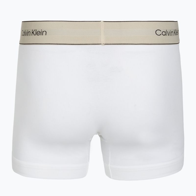 Férfi boxeralsó Calvin Klein LV00NB4447 Brief 3 pairs oyster gray/grey heather/white 3