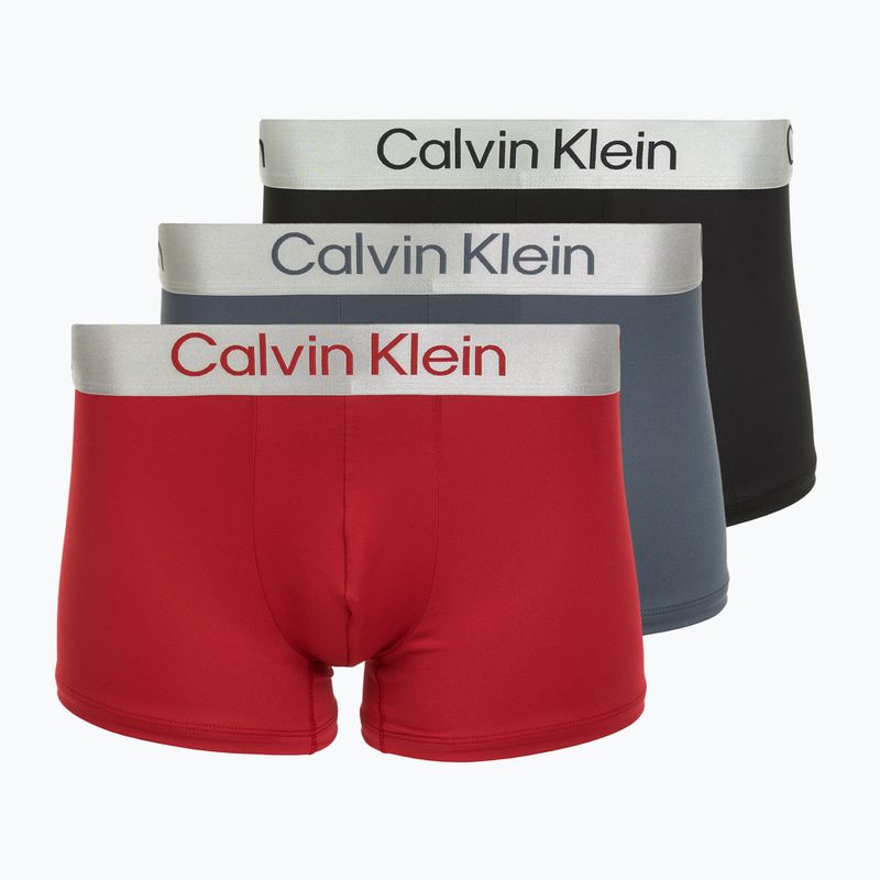 Boxeralsók Calvin Klein LV00NB4269 Trunk 3 pár black/adrenaline rush/white/black