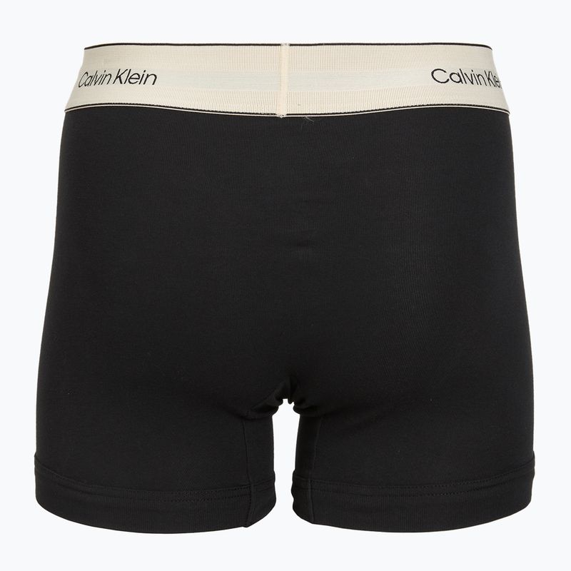 Férfi boxeralsók Calvin Klein LV00NB4447 Brief 3 pár black/black/black 2