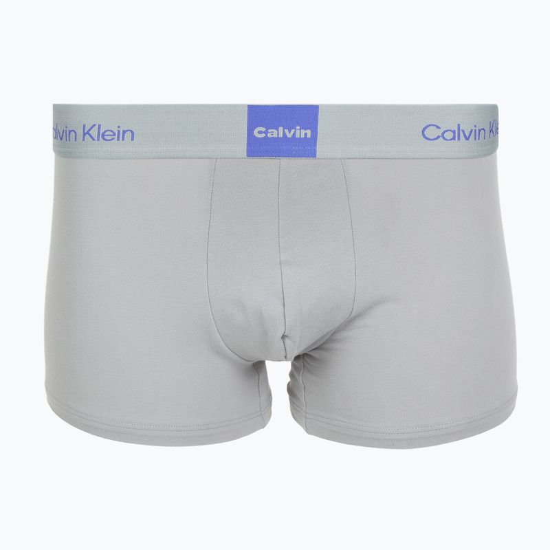 Boxeralsók Calvin Klein LV00NB4476 Trunk 3 pár Greatest Grey/Ponderosa Pine/Iridescent 2