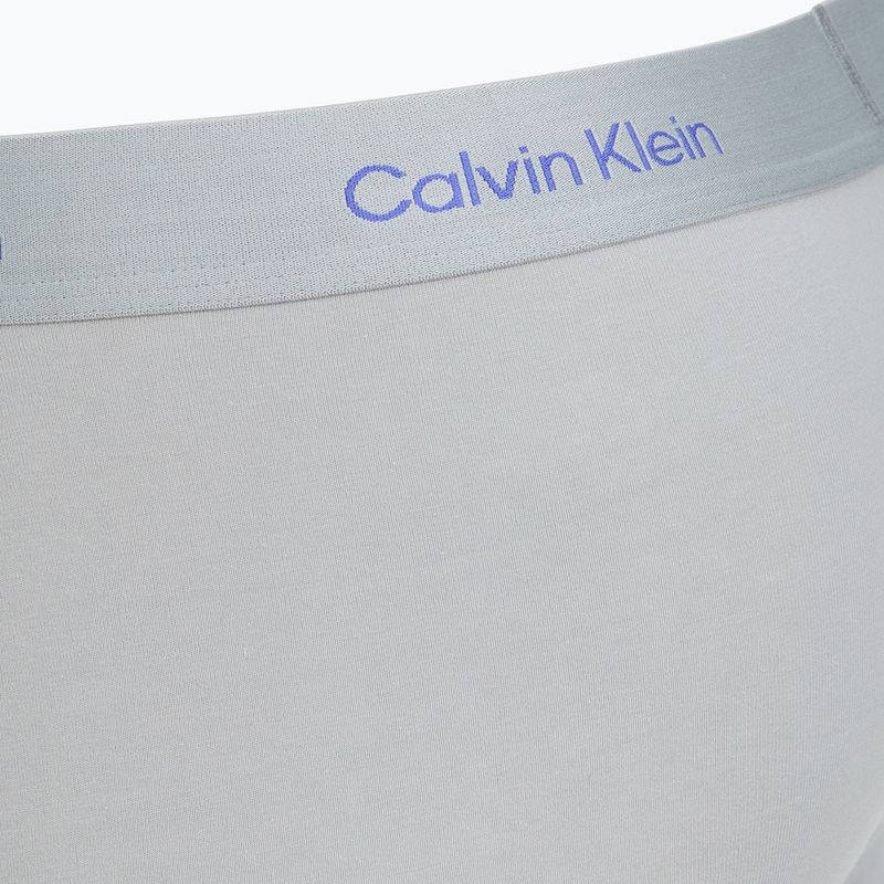 Boxeralsók Calvin Klein LV00NB4476 Trunk 3 pár Greatest Grey/Ponderosa Pine/Iridescent 4