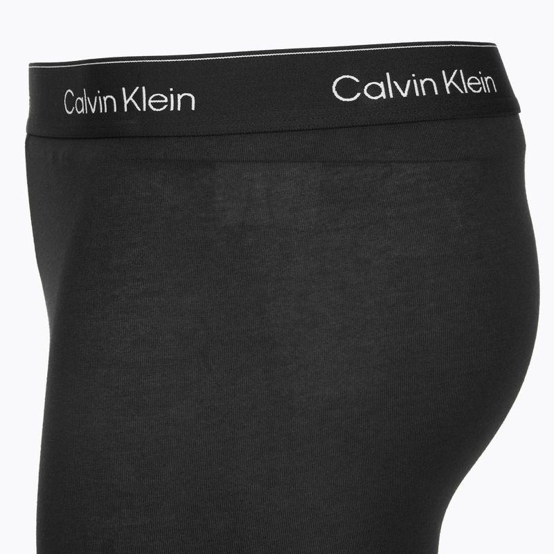 Boxeralsók Calvin Klein LV00NB4394 Brief 3 pár black/chalk logo/black/curry 6