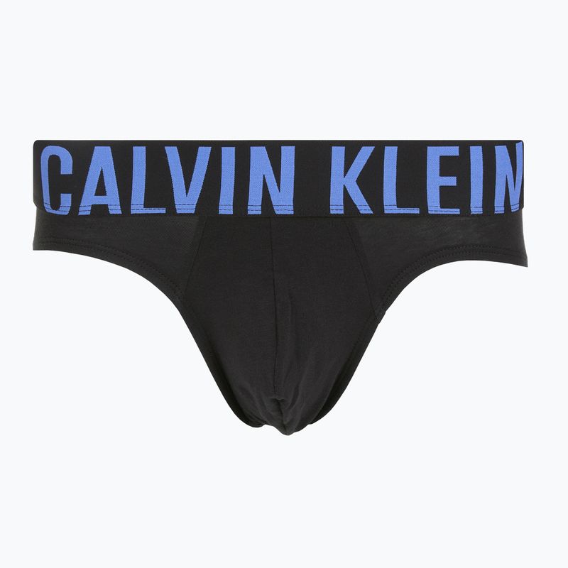 Férfi slip Calvin Klein 000NB3607A Hip Brief 3 pár black bodies/turbulence/white/iridescent 4