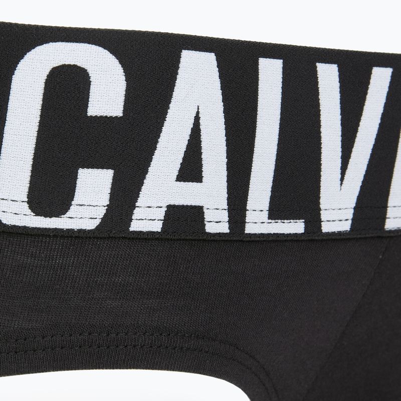 Férfi slip Calvin Klein 000NB3607A Hip Brief 3 pár black bodies/turbulence/white/iridescent 6
