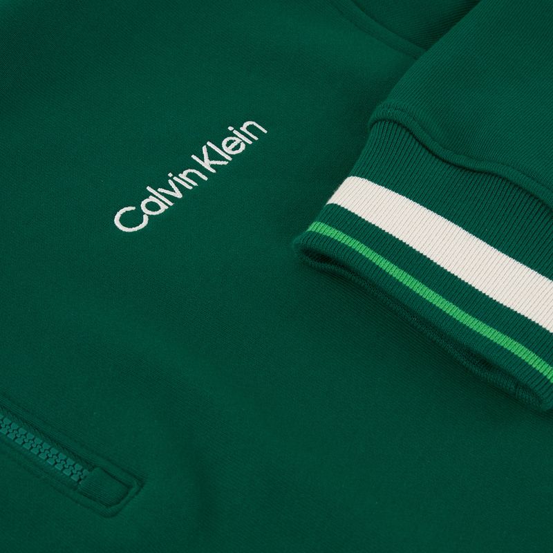 Női Calvin Klein 1/4 Zip gyepszőnyeges pulcsi 3