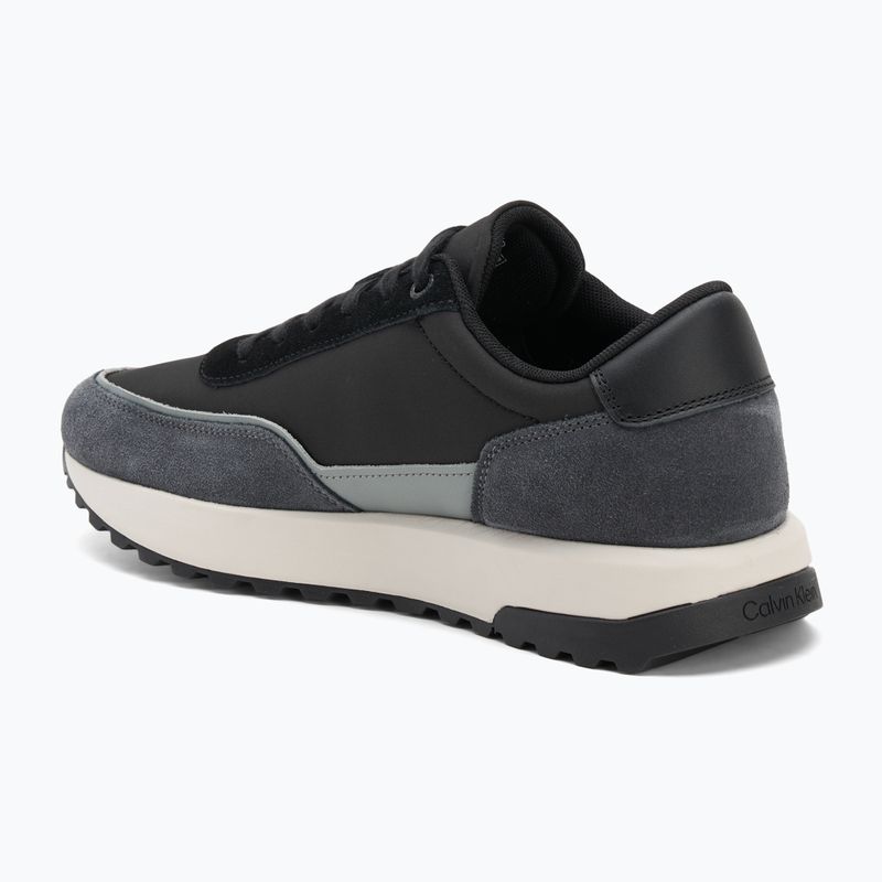 Férfi cipő Calvin Klein HM0HM01714 Low Top Lace Up Repreve Mix magnet/black/granite road 3