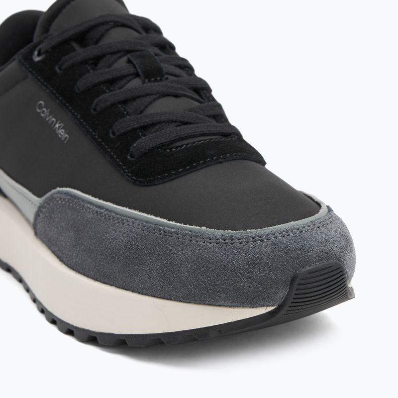 Férfi cipő Calvin Klein HM0HM01714 Low Top Lace Up Repreve Mix magnet/black/granite road 7