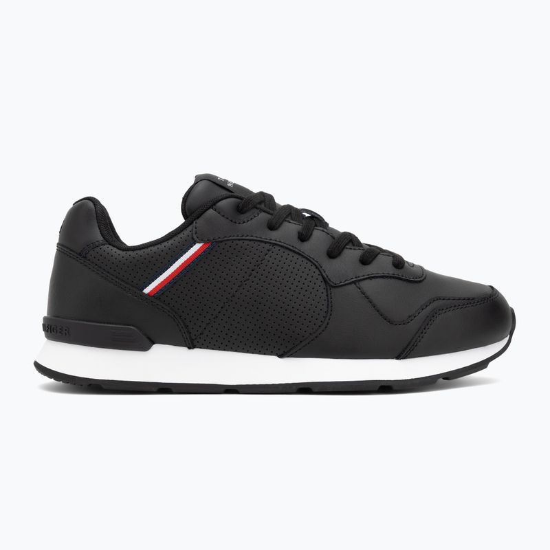 Férfi cipők Tommy Hilfiger Runner Icon Leather black 2