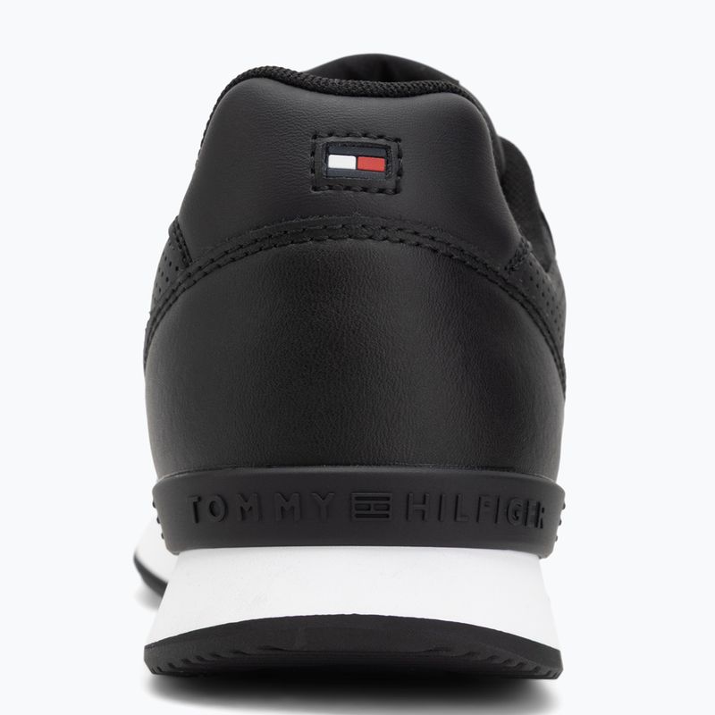 Férfi cipők Tommy Hilfiger Runner Icon Leather black 6