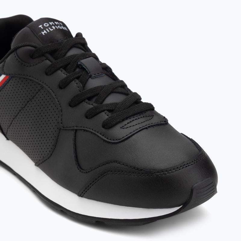 Férfi cipők Tommy Hilfiger Runner Icon Leather black 7