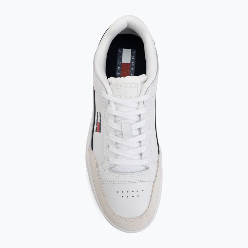 Férfi cipők Tommy Jeans Cupsole Leather white 5