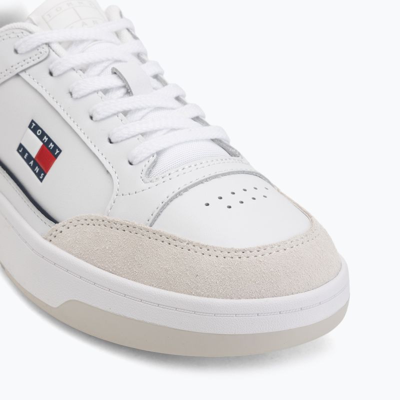 Férfi cipők Tommy Jeans Cupsole Leather white 7
