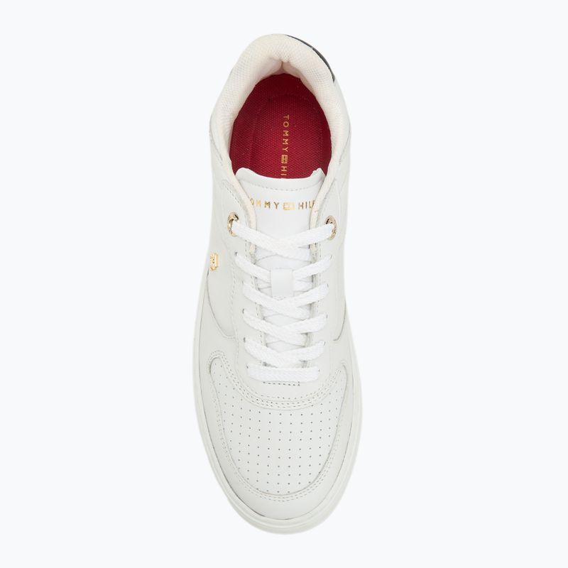 Női cipők Tommy Hilfiger Sporty Cupsole Corp white 5
