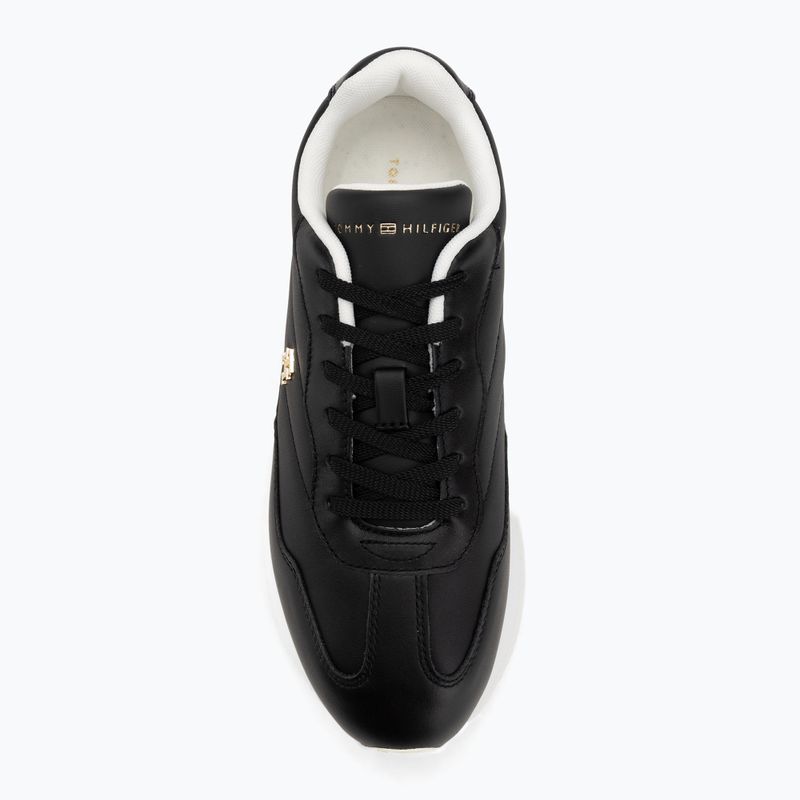 Női cipők Tommy Hilfiger Chic Fashion Runner black/ecru 5