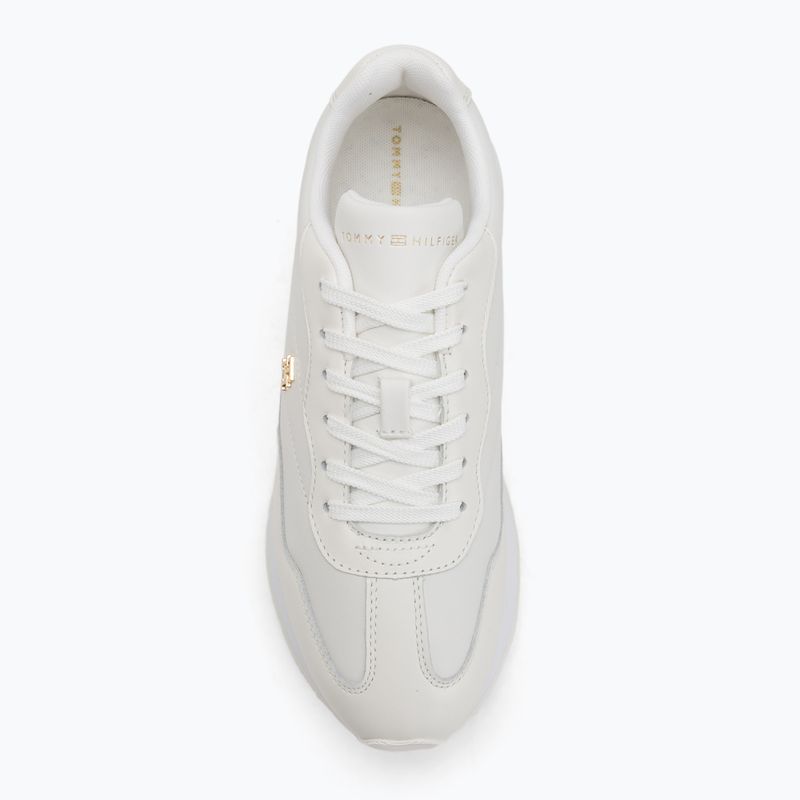 Női cipők Tommy Hilfiger Chic Fashion Runner white/ecru 5