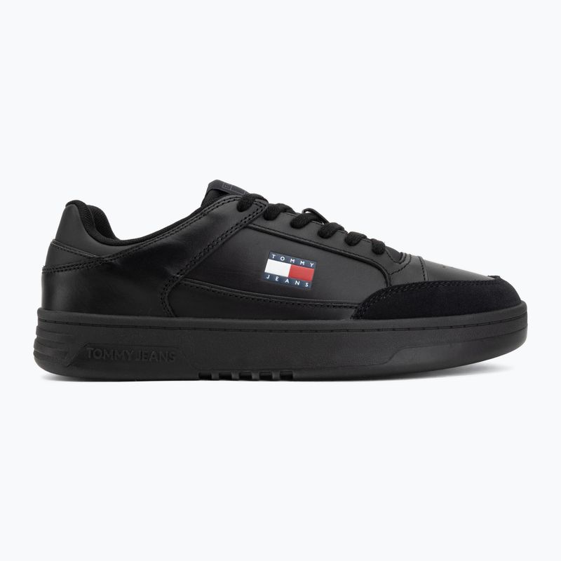Férfi cipők Tommy Jeans Cupsole Leather black 2
