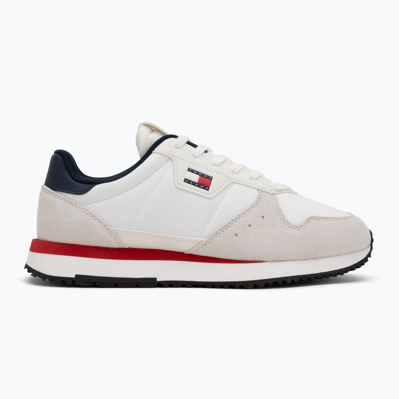 Férfi cipők Tommy Jeans Eva Runner Leather red/white/blue 2