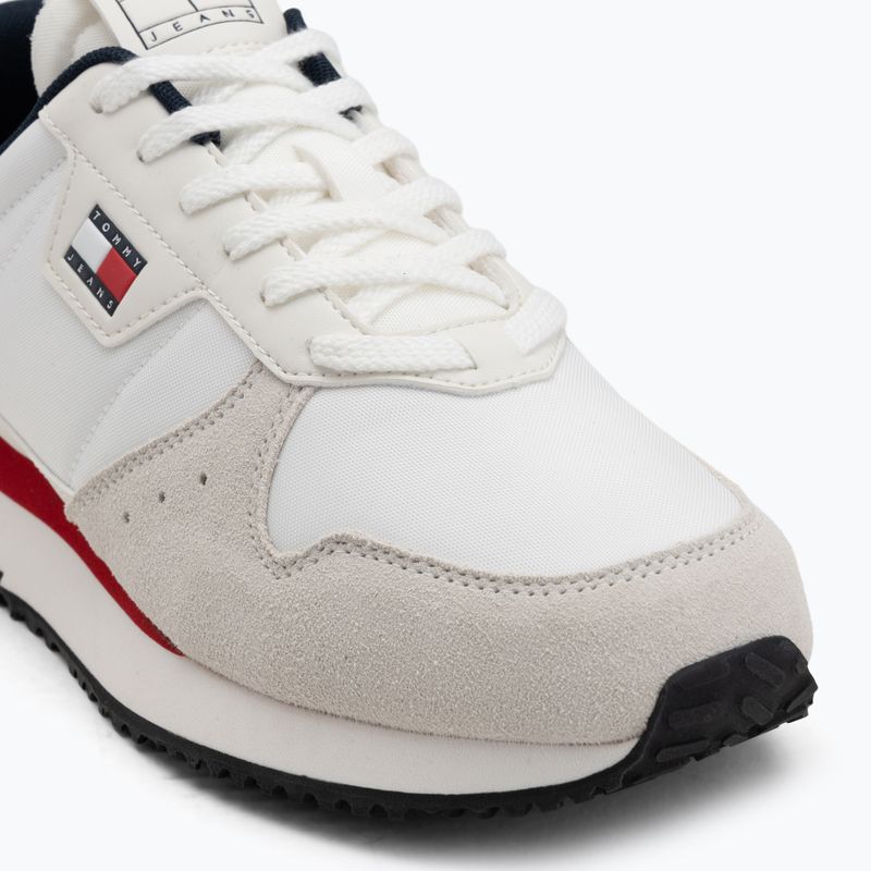 Férfi cipők Tommy Jeans Eva Runner Leather red/white/blue 7