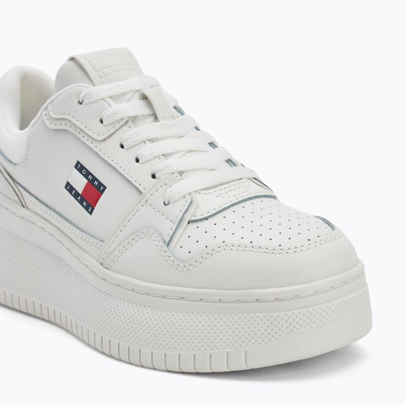 Tommy Jeans Retro Basket Flatform ekrü női cipő 7