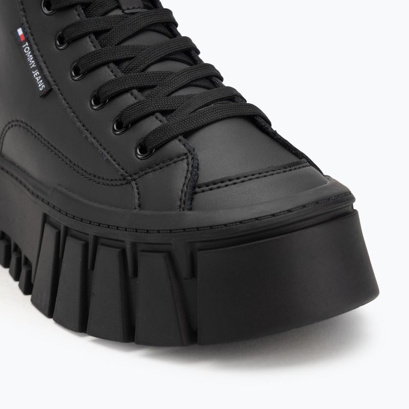 Tommy Jeans női cipő Vulc Flatform Leopard fekete 7