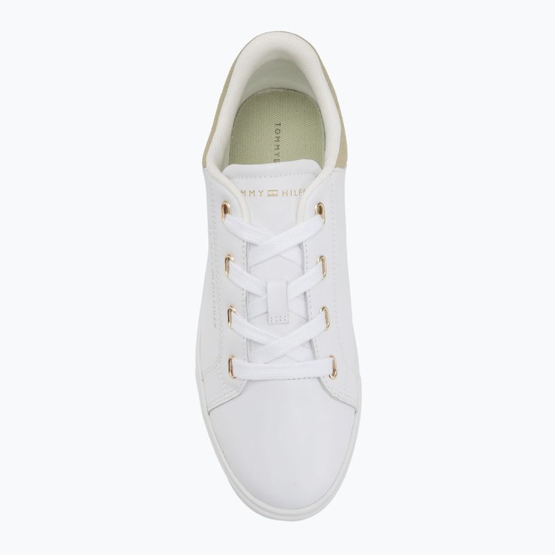 Női cipők Tommy Hilfiger Casual Cupsole white/earth sage 5