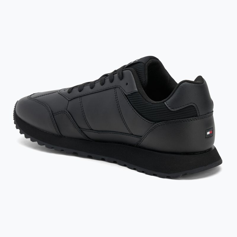 Férfi cipő Tommy Hilfiger New Runner Eva Lth Stripes fekete 3