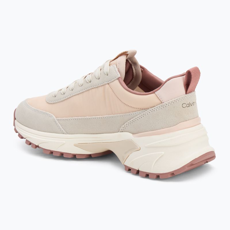 Női cipők Calvin Klein YW0YW02075 Hike Runner Mg Nylon Mix whisper pink/dark ecru/dusty rose 3