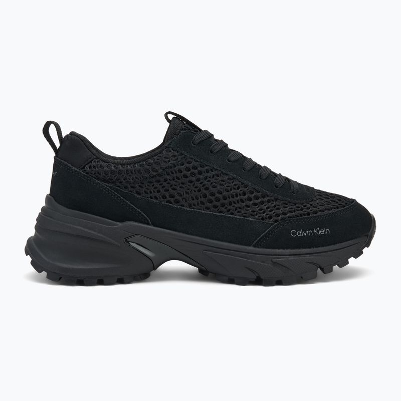 Női cipő Calvin Klein YW0YW02030 Hike Runner Lace Up Techmix triple black 2