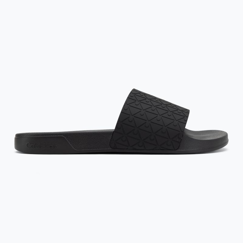 Férfi papucsok Calvin Klein HM0HM02110 Ess triple black mono 2
