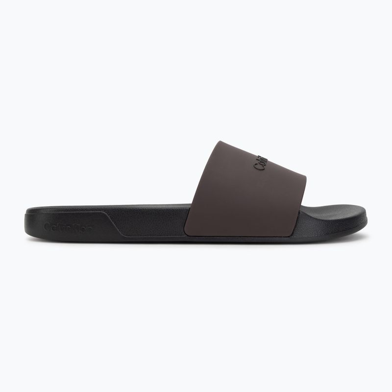 Férfi papucsok Calvin Klein HM0HM02107 EssMonobrand black/bordeaux 2