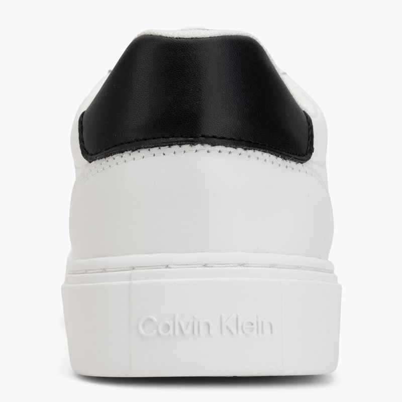 Férfi cipők Calvin Klein HM0HM02237 Classic Cups Lace Leather EMB Tongue bright white/black 6