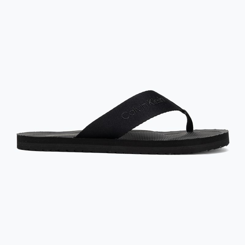Férfi papucsok Calvin Klein HM0HM02106 City Thong triple black 2