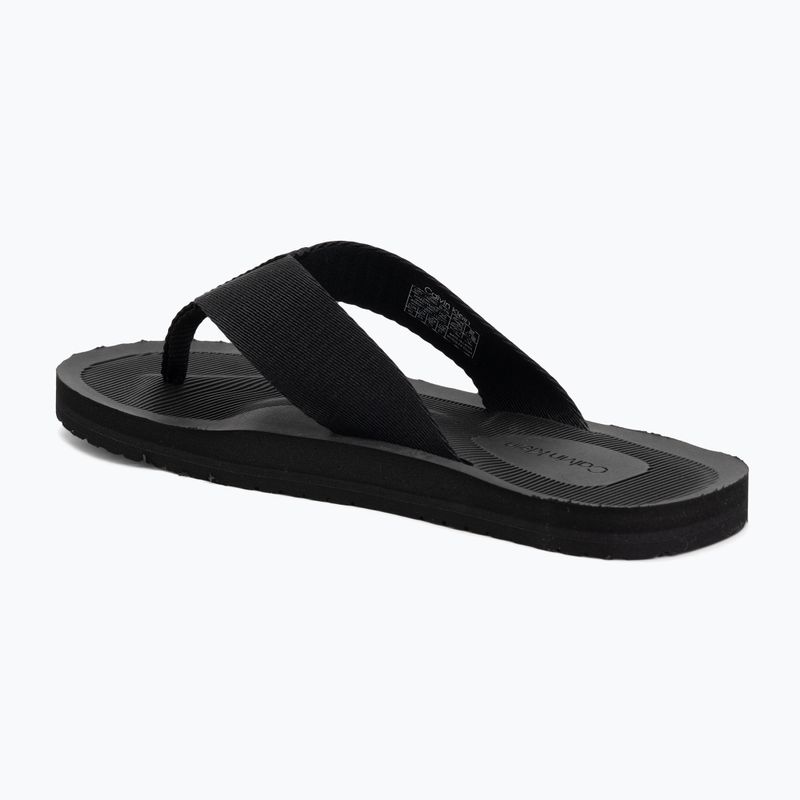 Férfi papucsok Calvin Klein HM0HM02106 City Thong triple black 3
