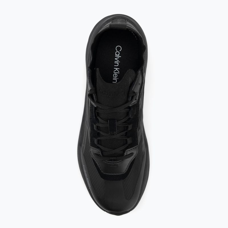 Férfi cipők Calvin Klein HM0HM02160 Chunky Run Laceup Ck Stripe triple black 5