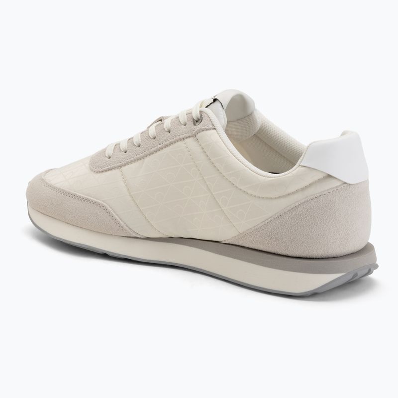 Férfi cipők Calvin Klein HM0HM02140 Retro Runner Ripstop Aop marshmallow/bright white 3