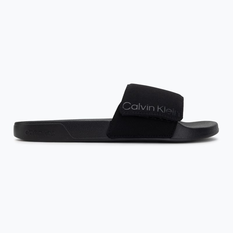 Férfi papucsok Calvin Klein HM0HM02115 Ess Monobrand triple black 2