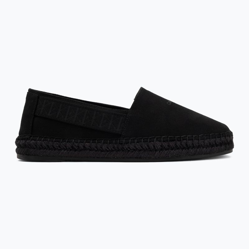 Férfi spárgatalpú cipők Calvin Klein HM0HM02075 Webbing triple black 2