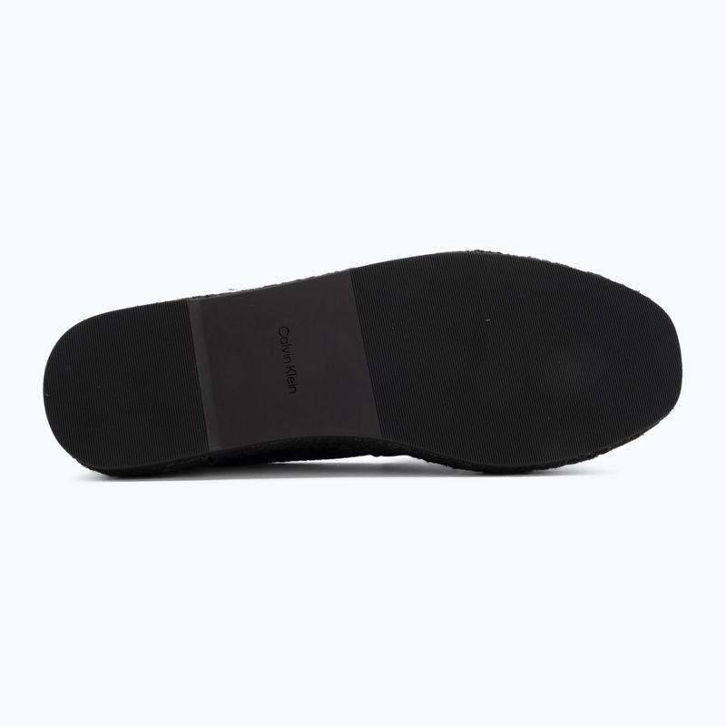 Férfi spárgatalpú cipők Calvin Klein HM0HM02075 Webbing triple black 4