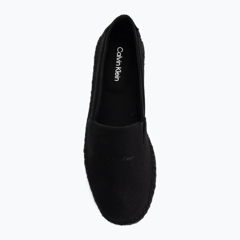 Férfi spárgatalpú cipők Calvin Klein HM0HM02075 Webbing triple black 5