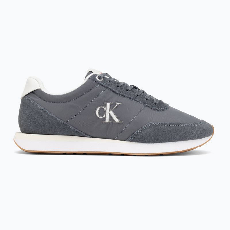 Férfi cipők Calvin Klein YM0YM01361 Retro Runner Ess Mix Mat night owl/off white 2