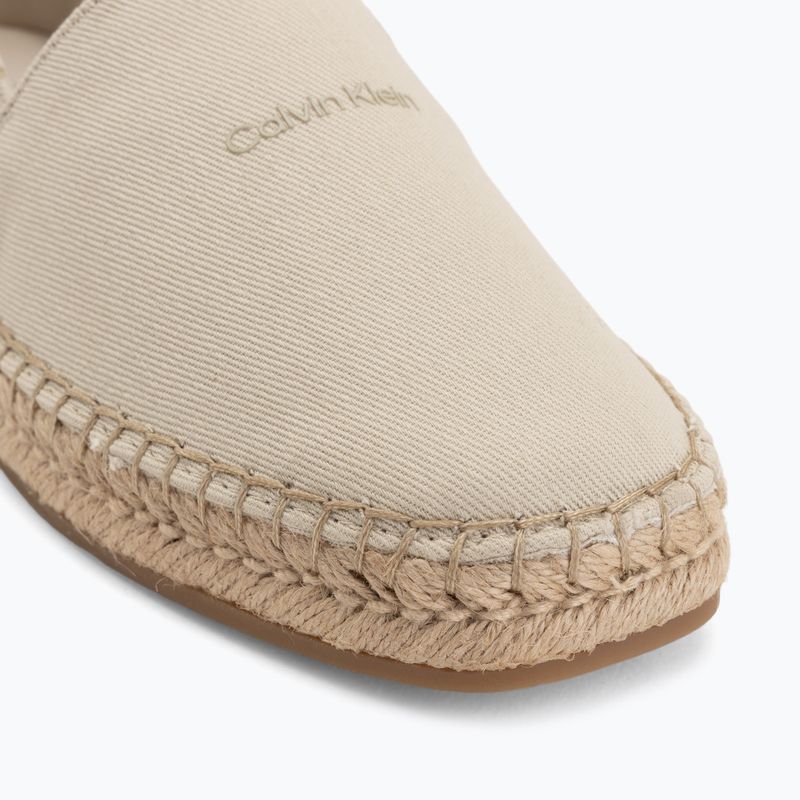 Férfi spárgatalpú cipők Calvin Klein HM0HM02075 Webbing oatmeal 7
