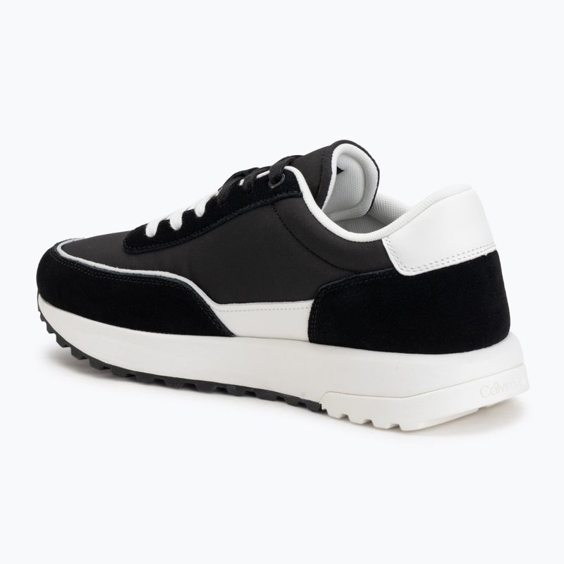 Férfi cipők Calvin Klein HM0HM02144 City Runner Laceup Nylon Mix black/bright white 3