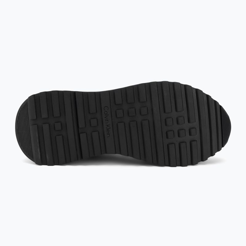 Férfi cipők Calvin Klein HM0HM02146 City Runner Laceup Leather triple black 4