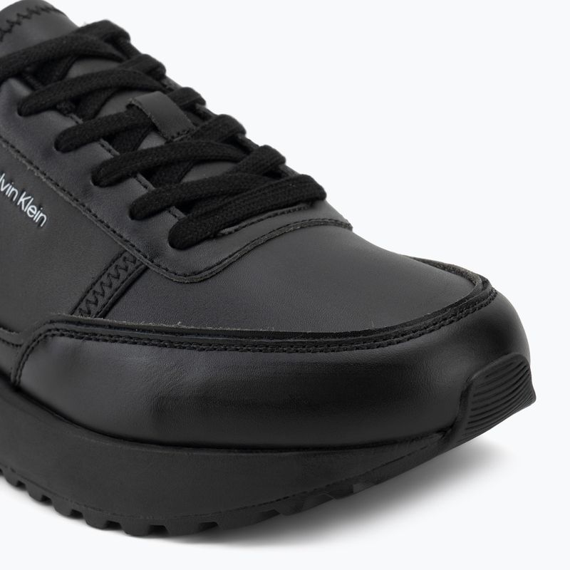 Férfi cipők Calvin Klein HM0HM02146 City Runner Laceup Leather triple black 7