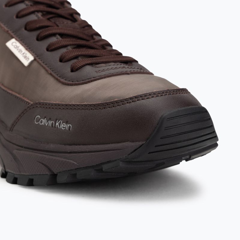 Női cipők Calvin Klein HW0HW02999 Hike Runner Organza Met Leather bordeaux/rhubarb 7