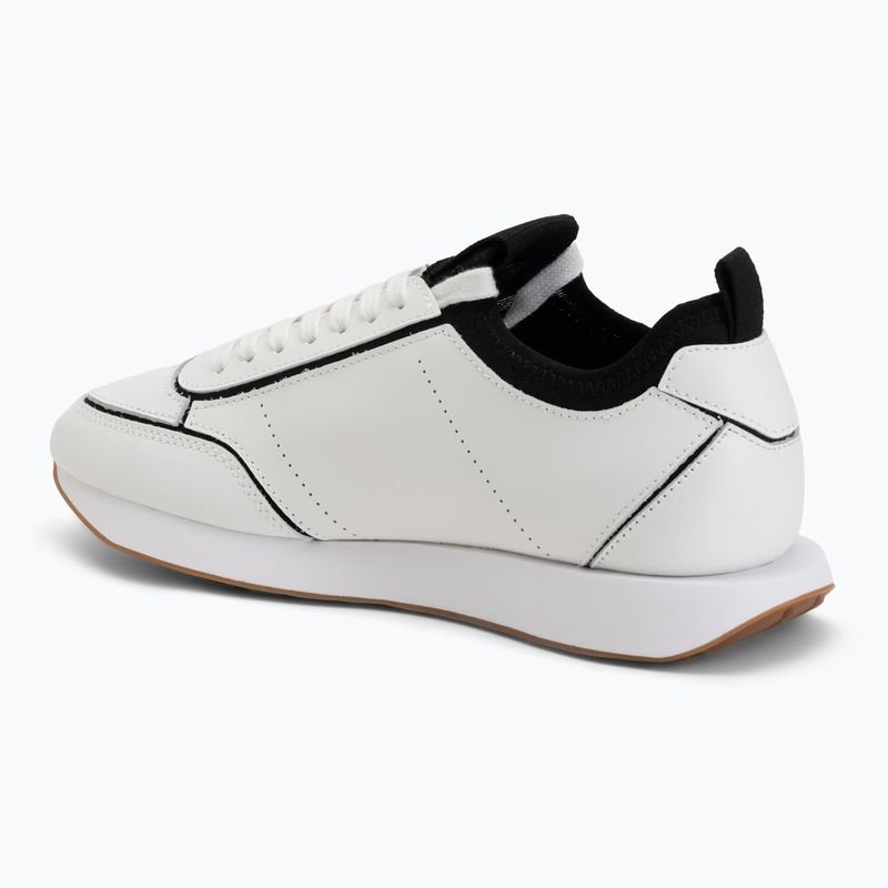 Női cipők Calvin Klein HW0HW02994 Retro Runner Sock Patch Leather bright white/black 3