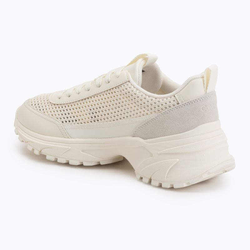 Női cipők Calvin Klein HW0HW03000 Hike Runner Lup Lin Mesh marshmallow 3