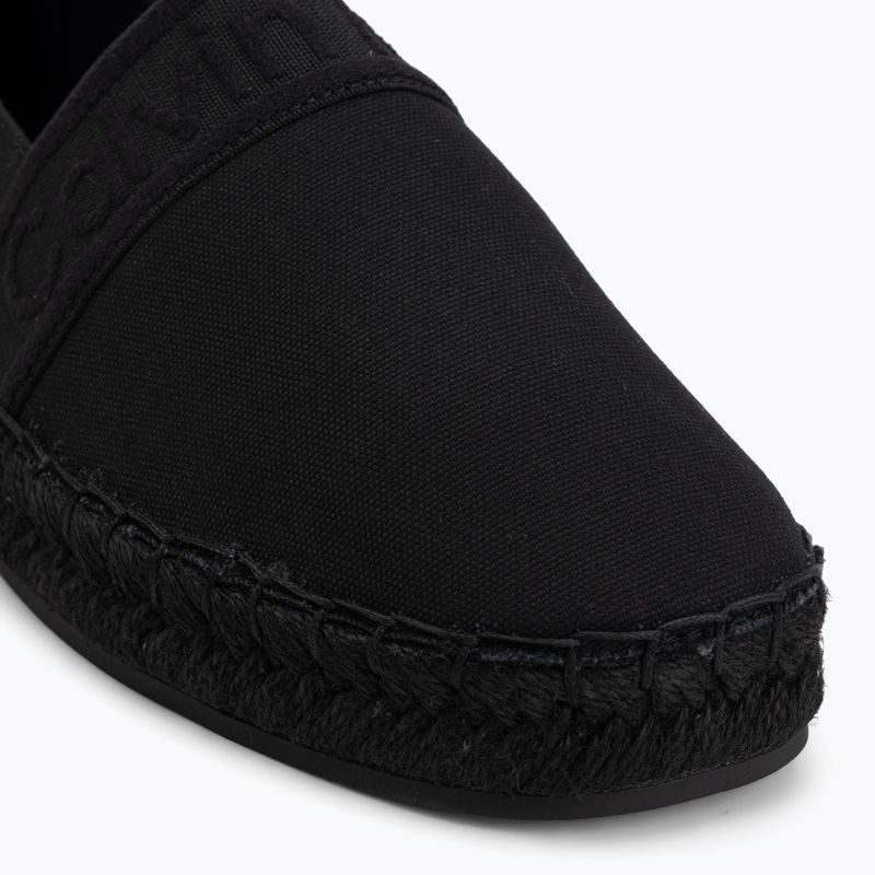 Női spárgatalpú cipők Calvin Klein HW0HW02934 Oblique Webbing Triple Black 7