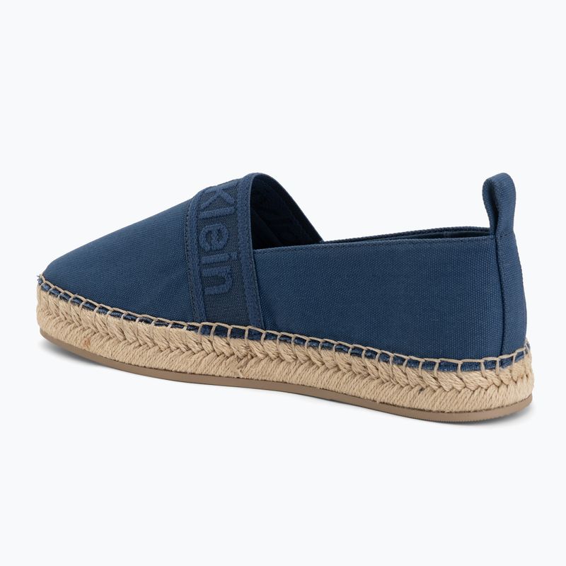 Női spárgatalpú cipők Calvin Klein HW0HW02934 Oblique Webbing Key Largo 3